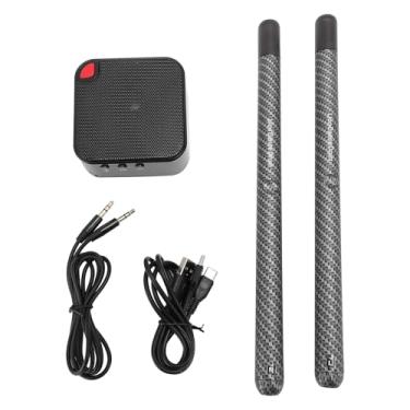 Imagem de Naroote Baquetas de Ar, Baquetas Eletrônicas Com 2 Sons Premium e, para Iniciantes, Adultos, Crianças, Desempenho de Prática Interna e Externa