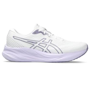 Imagem de ASICS Tênis de corrida feminino Gel-Pulse 15, Branco/Ash Rock, 42