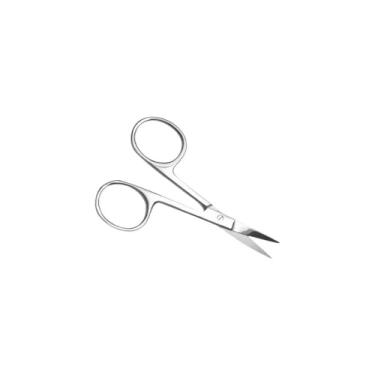 Imagem de Tesoura para Unhas com Ponta Reta, Aço Inox, 9cm x 5.7cm, Desenvolvida para Cortes Delicados com Praticidade e Segurança