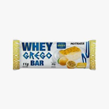 Imagem de Whey Grego Bar Mousse De Maracuja 40G - 3 Unidades - Nutrata