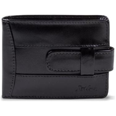 Imagem de Carteira Masculina Grande em Couro RFID Artlux 905, Preto