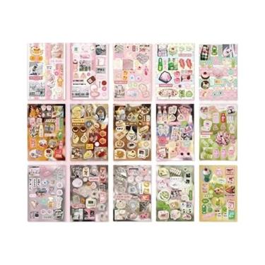 Imagem de Livro De Adesivos Vintage Com 30 Folhas Mr Paper 2 Estilos Criativos P