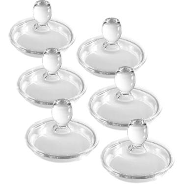 Imagem de Glencairn Tampa de degustação de vidro de uísque, conjunto de 6 - tampa de nariz para vidro Glencairn para cheirar uísque, liquer e bebidas espirituosas