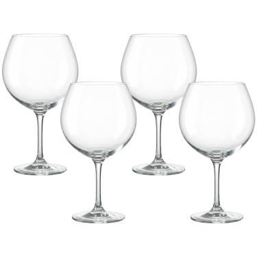 Imagem de Jogo de Taças de Gin de Cristal com Titânio Versat 680ml 4 peças - Seu Lar