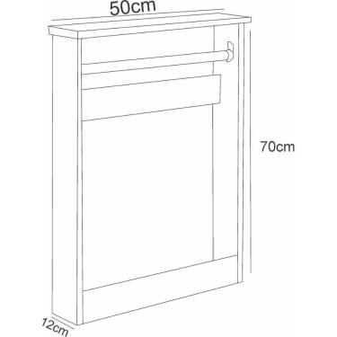 Imagem de Suporte Tela Para Desenho Em Mdf Madeirado