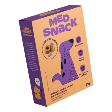 Imagem de Fp Med Snack Cães 25g - Petisco Porta Remédio
