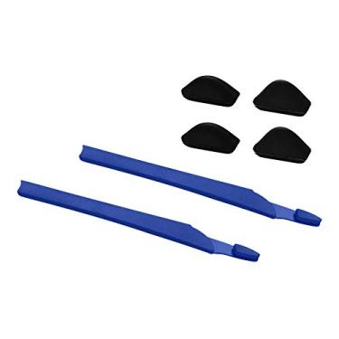 Imagem de MYCOURAG Kits de borracha de substituição para óculos de sol Oakley Crosslink Pro Sweep – Azul
