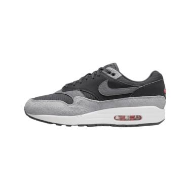 Imagem de Nike Tênis Air Max 1 Premium (HJ9292-070, cinza escuro/carmesim flash), Cinza fumê escuro/carmesim claro, 39