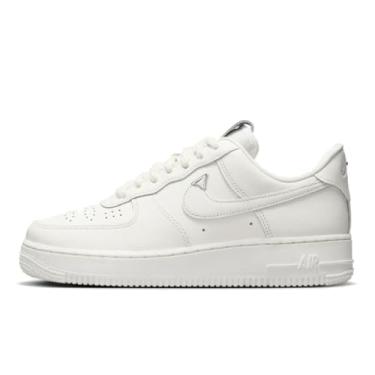Imagem de NIKE WMNS Air Force 1 '07 LV8 Adulto FJ4559-133, Vela/vela - prata metálica - tawny, 36