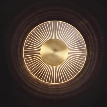 Imagem de Luminária de parede LED em formato de flor para quarto infantil com interruptor, luminária de parede interna em acrílico, decoração moderna, luzes noturnas para quarto de menino ou menina, 3