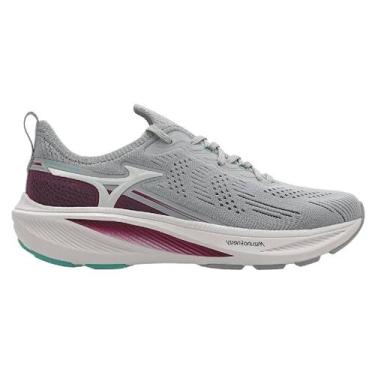 Imagem de Tênis Mizuno Sunrise Feminino - Cinza-Bordô, 39
