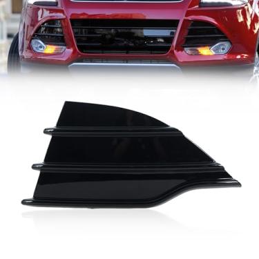 Imagem de JESYMBX Para Ford Kuga Escape 2013-2016 Capa para Para-choques Dianteiros Foglamp Acabamento Lado Esquerdo Motorista