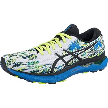 Imagem de ASICS Tênis de corrida masculino Gel-Nimbus 24, Injeção multicolorida, 39
