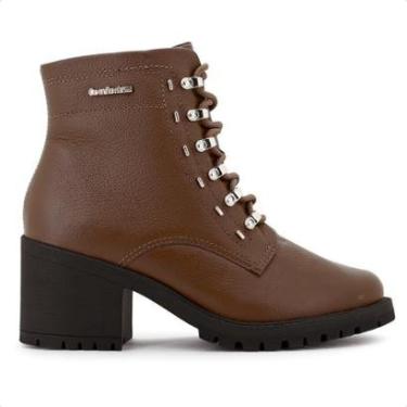 Imagem de Bota Comfortflex Coturno Tratorada Cano Curto Feminino-Feminino