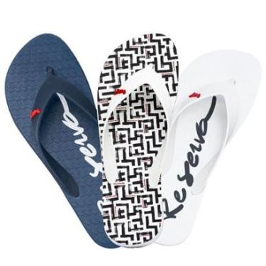 Imagem de Kit 3 Chinelos Masculino Reserva Go RSV Confortável Premium Original 750040648 Cor:;Tamanho:43-44-Masculino