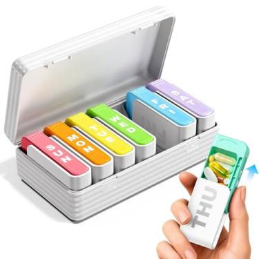 Imagem de Daviky Organizador semanal de comprimidos 1 vez por dia