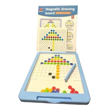 Imagem de Prancheta de Desenho Magnético Educacional, Tábua Criativa Infantil para Aprendizado e Desenvolvimento Cognitivo