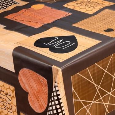 Imagem de Toalha de Mesa Térmica Impermeável Plástico para 4 6 8 e 10 Lugares (13,8 Cadeiras 2,60x1,40)