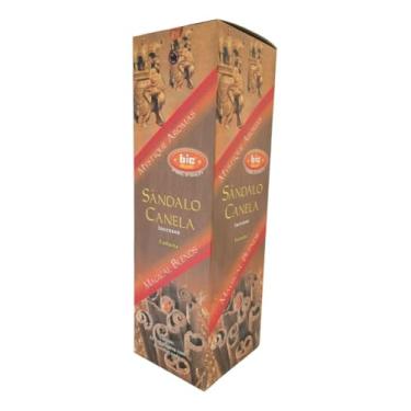 Imagem de Incenso Indiano Bic Sândalo Canela - Prosperidade Cx.25un.8v.