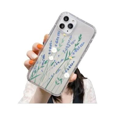 Imagem de Capa De Telefone Floral Em TPU Para Samsung S23 Ultra S22 S21 A54 A53 