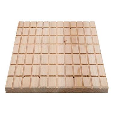 Imagem de Alomejor Placa de Arranhar Garras, Brinquedo de Mastigar de Madeira Com Design de Calha de 10,6 Polegadas para Hamsters e Coelhos Gaiola Montável Ferramenta de Cuidado de Unhas para