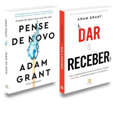 Imagem de Kit Pense de Novo + Dar e Receber - Adam Grant - SEXTANTE