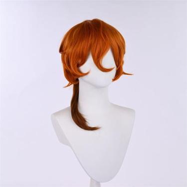Imagem de Peruca de cosplay Bungos Stray Dogs Nakahara Chuuya, cabelo sintético 
