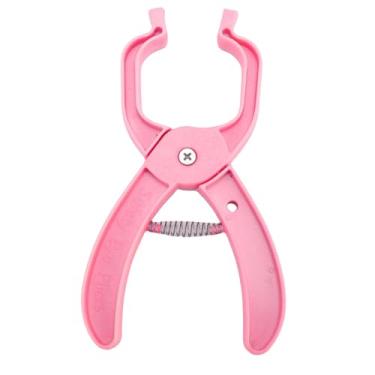 Imagem de Ferramenta de olho de segurança braçadeira instalação eficiente crochê suprimentos de animais de pelúcia (Rosa)