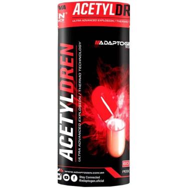 Imagem de Acetyl Dren Termogenico Oxidação de Gordura c/ 60 Adaptogen-Unissex