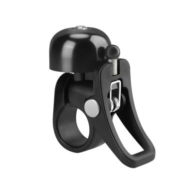 Imagem de Fácil de instalar mountain bike sino sinal de aviso segurança alto mountain bike sino acessórios da bicicleta estrada equipamentos equitação(1pc Silver Circle)