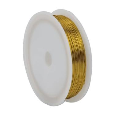 Imagem de Fio de artesanato de alumínio ultrafino de 0,3 mm, fio de arte colorida de 50 m para joias de embrulho de arame, trabalho de detalhes finos, contas, fabricação de modelos e microescultura (cores