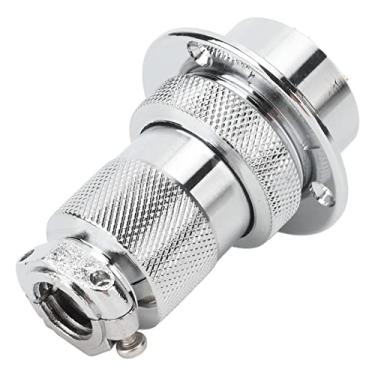 Imagem de Acouto Adaptador de Energia Elétrica do Conector 30mm do Soquete da Tomada da Aviação para o Equipamento Versátil Máquina 4 Pinos (3 pinos)