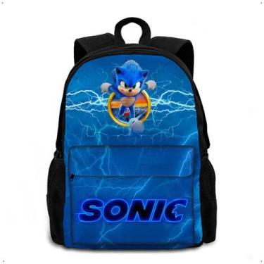 Imagem de Mochila Bolsa Com Carrinho Rodinha De Mão Puxar Infantil Criança Perso