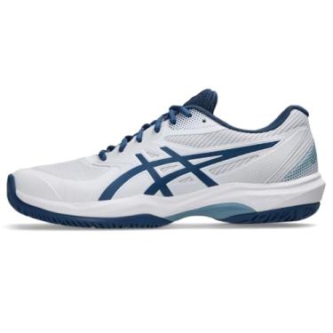 Imagem de ASICS Tênis masculino Game FF Pickleball, Branco/azul crepúsculo, 40