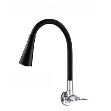 Imagem de Torneira Tampos Gourmet Kitchen Pia Preta Tampos De Parede E Modelos De Mármore(Parede Bico de CONE)