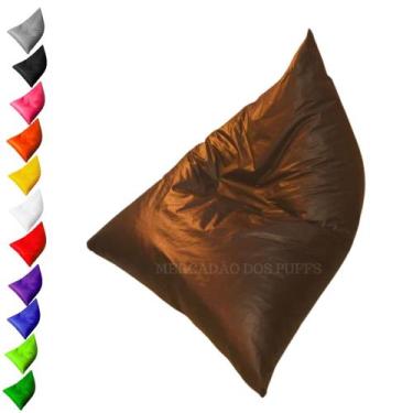 Imagem de Puff Triangular Almofadão Cheio Gigante Para Eventos Escritório Com En