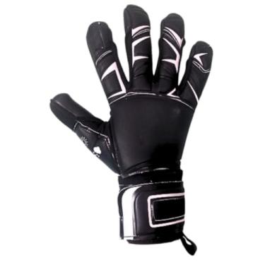 Imagem de Luva de Goleiro Profissional | Aderência Máxima e Resistência Extrema | Ideal para Jogo Intenso em Campo e Society(Preta,8)