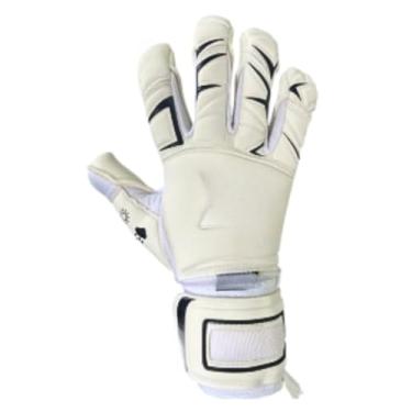 Imagem de Luva de Goleiro Profissional | Aderência Máxima e Resistência Extrema | Ideal para Jogo Intenso em Campo e Society(Branca,8)