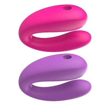 Imagem de Vibrador de Casal Vebe S-Hande à Bateria - Silicone Macio e Ergonômico para Prazer Intenso