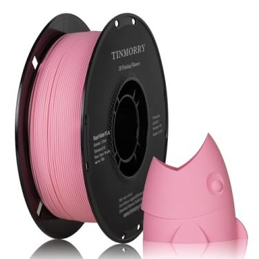 Imagem de TINMORRY Filamento PLA fosco de 1,75 mm, filamento de impressora 3D de superfície fosca, compatível com impressoras 3D Bambu Lab FDM, carretel de 1 kg (1 kg), rosa fosco
