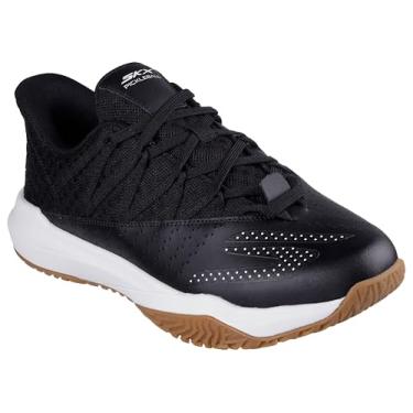 Imagem de Skechers Tênis masculino Viper Court Rally, Preto/branco, 10.5