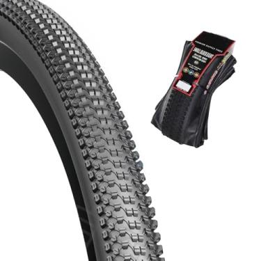 Imagem de Pacote com 1 pneu de bicicleta de substituição dobrável de 73 x 5,3 cm com resistente a perfurações para bicicleta Mountain MTB