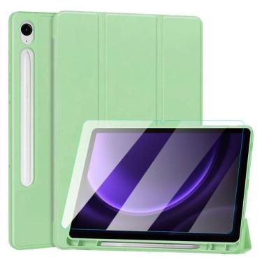 Imagem de Case Tpu Dobrável + Película Para Tab Samsung S9Fe 10.9 X510