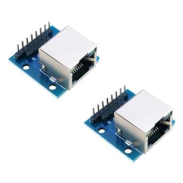 Imagem de Placa De Teste RJ45 Com LEDs E Conector Fêmea 8P8C - Adaptador RJ45 Co