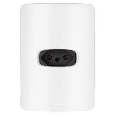 Imagem de Conjunto 1 Tomada 10A - Alumbra Gracia Branco / Preto