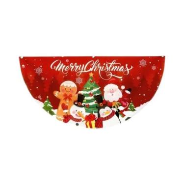 Imagem de Bandeira De Natal Ao Ar Livre Em Forma De Leque, Decoração Para Casa 2