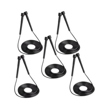 Imagem de Corda De Pular Ajustável Em PVC 2.8M Para Adultos E Crianças, Treiname