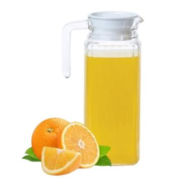 Imagem de Jarra de vidro com tampa em relevo para suco ou água 1100ml