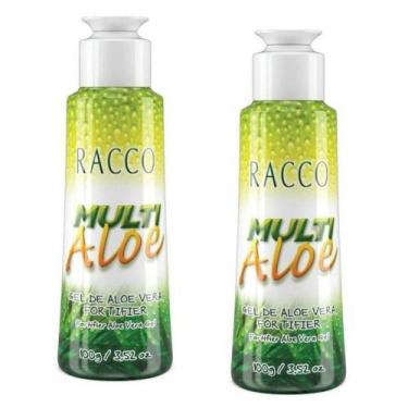 Imagem de Gel de Aloe Vera Fortifier Multi Aloe Racco 100g - Kit com 2 unidades