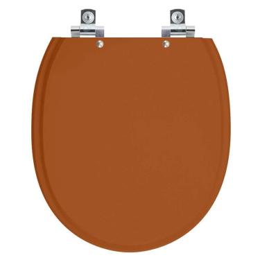 Imagem de Assento Sanitário Soft Close Village Caramelo Para Vaso Deca